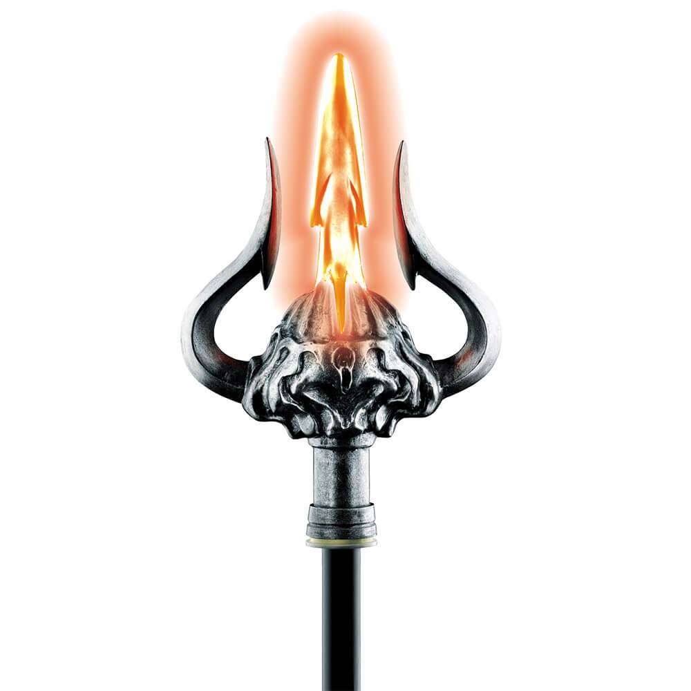 Pitchfork Glowing Fire