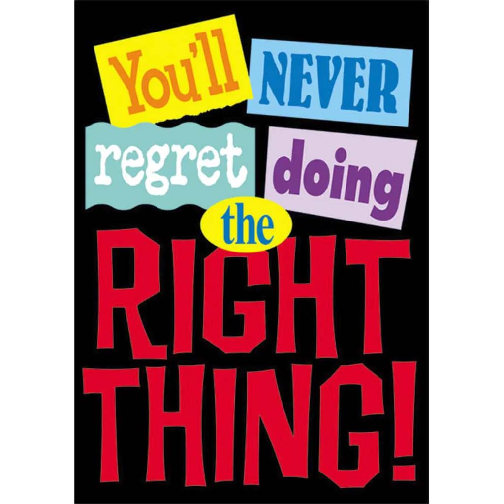 You'Ll Never Regret Doing… Poster 
