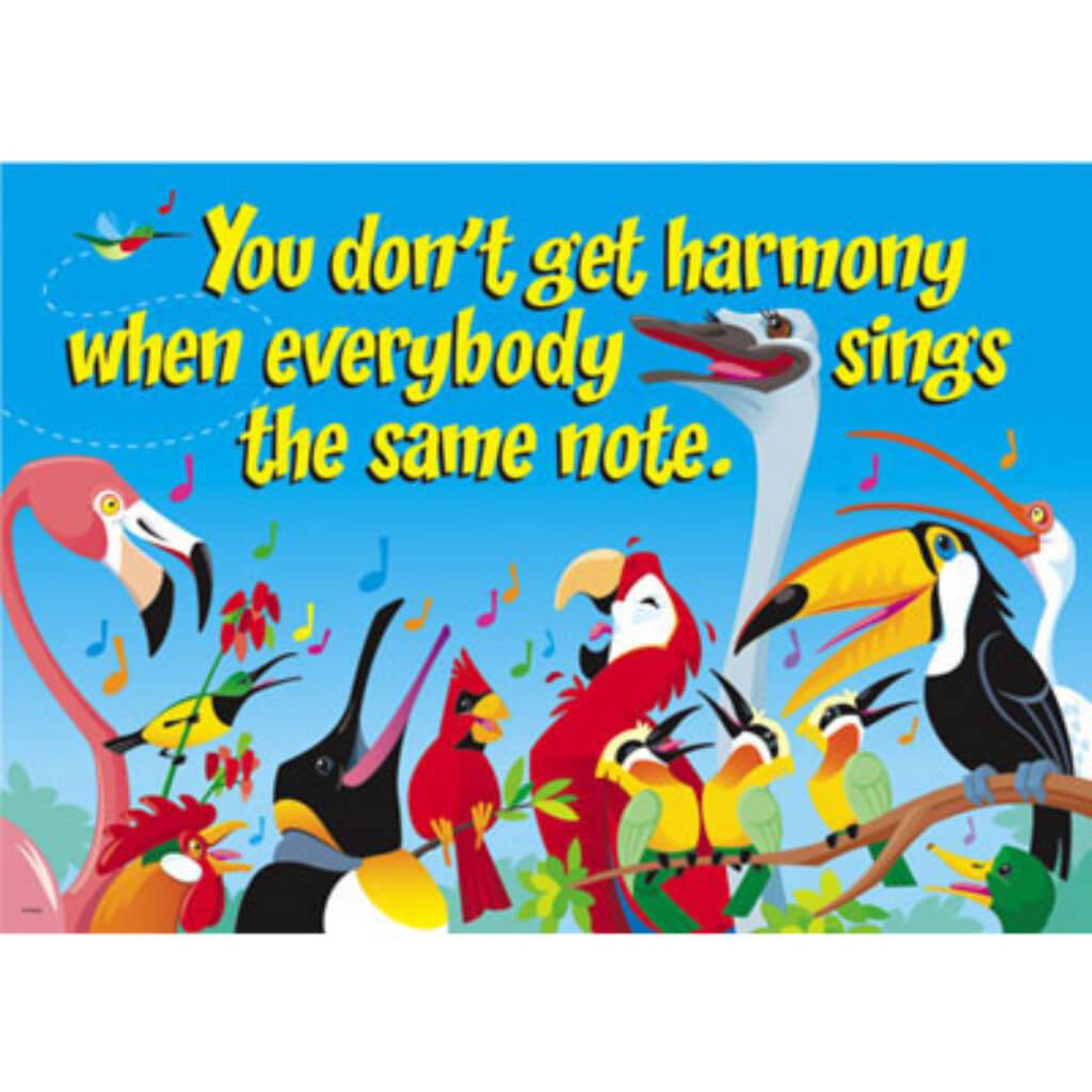 You Don&#39;T Get Harmony When.. 