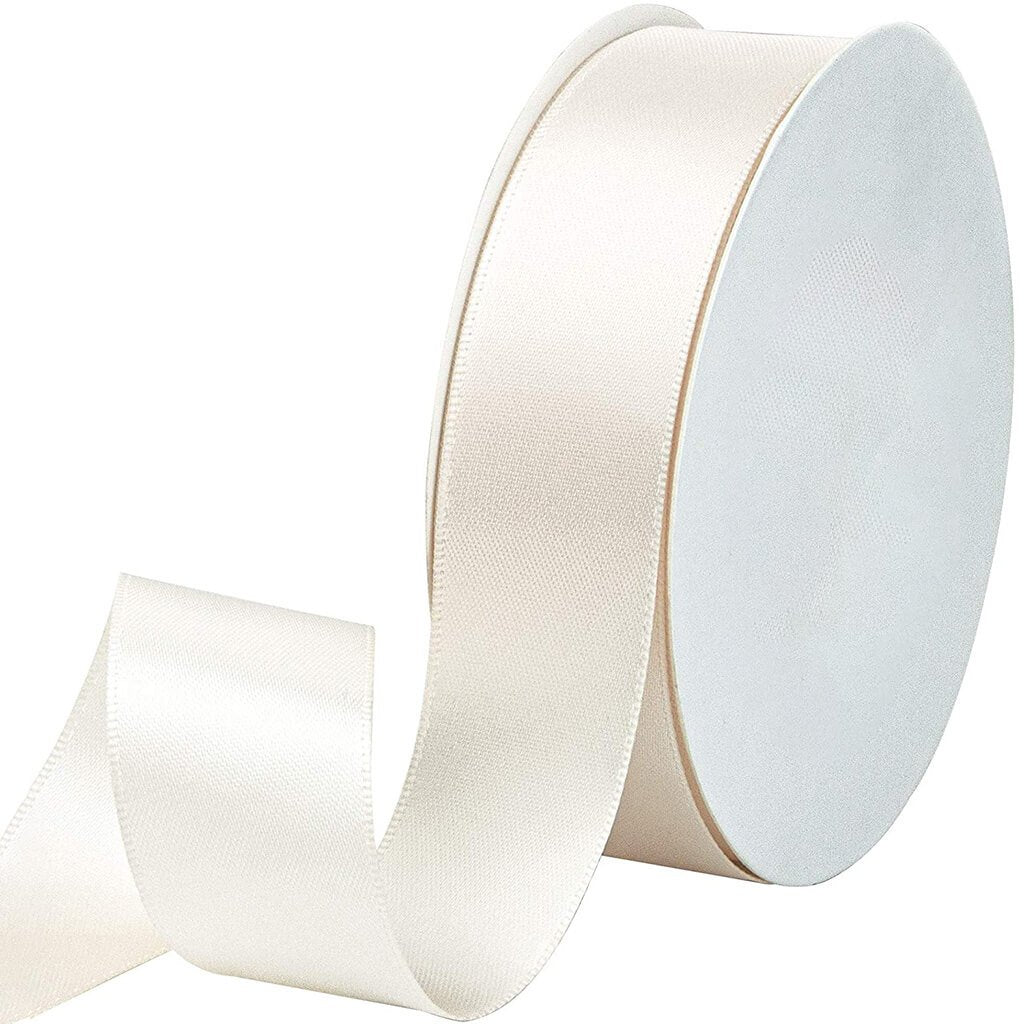Ribbon Satin 1in Beige