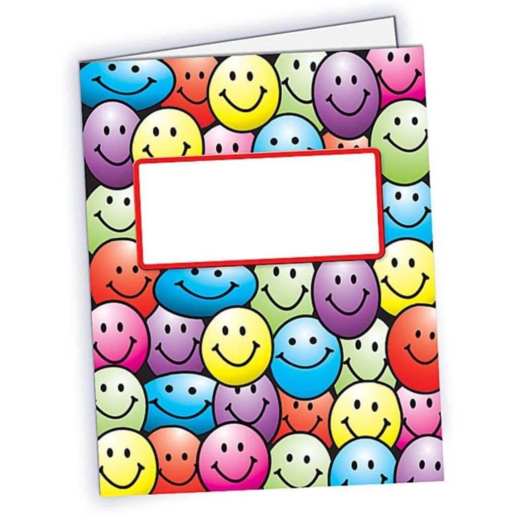 Smiley Faces Pocket Folder