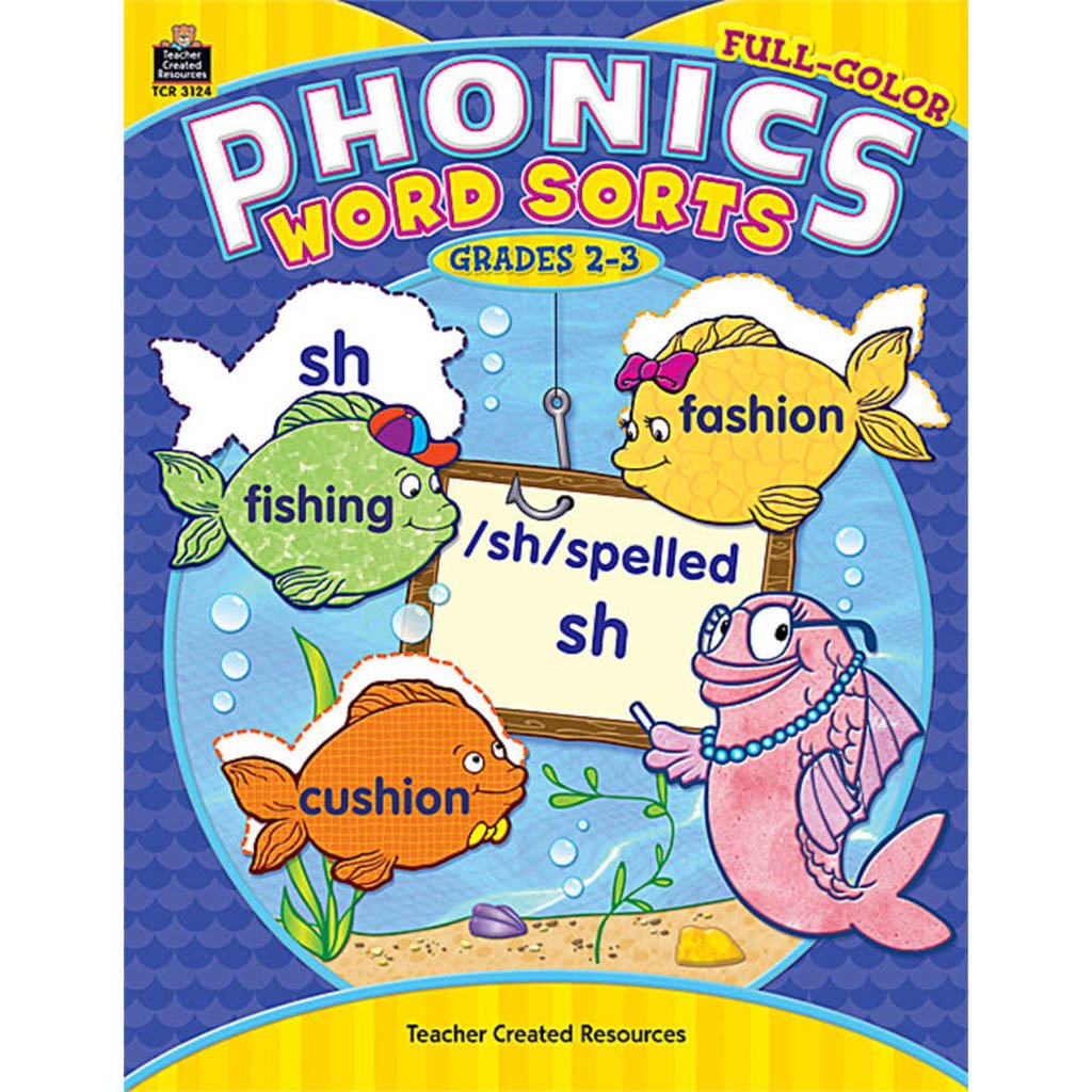 Phonics Word Sorts Book Grade 2-3