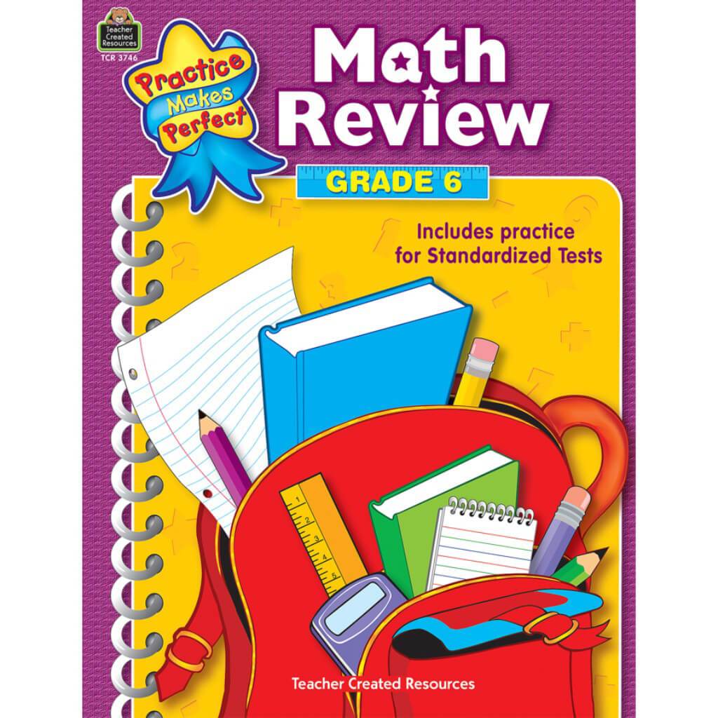 Math Review Book Grade 6 