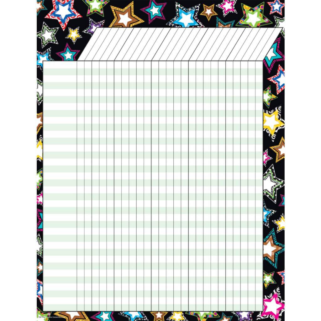 Fancy Stars Incentive Chart 