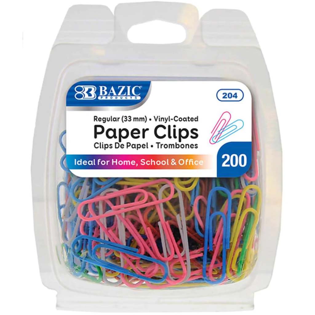 Color Paper Clips Regular 33mm 