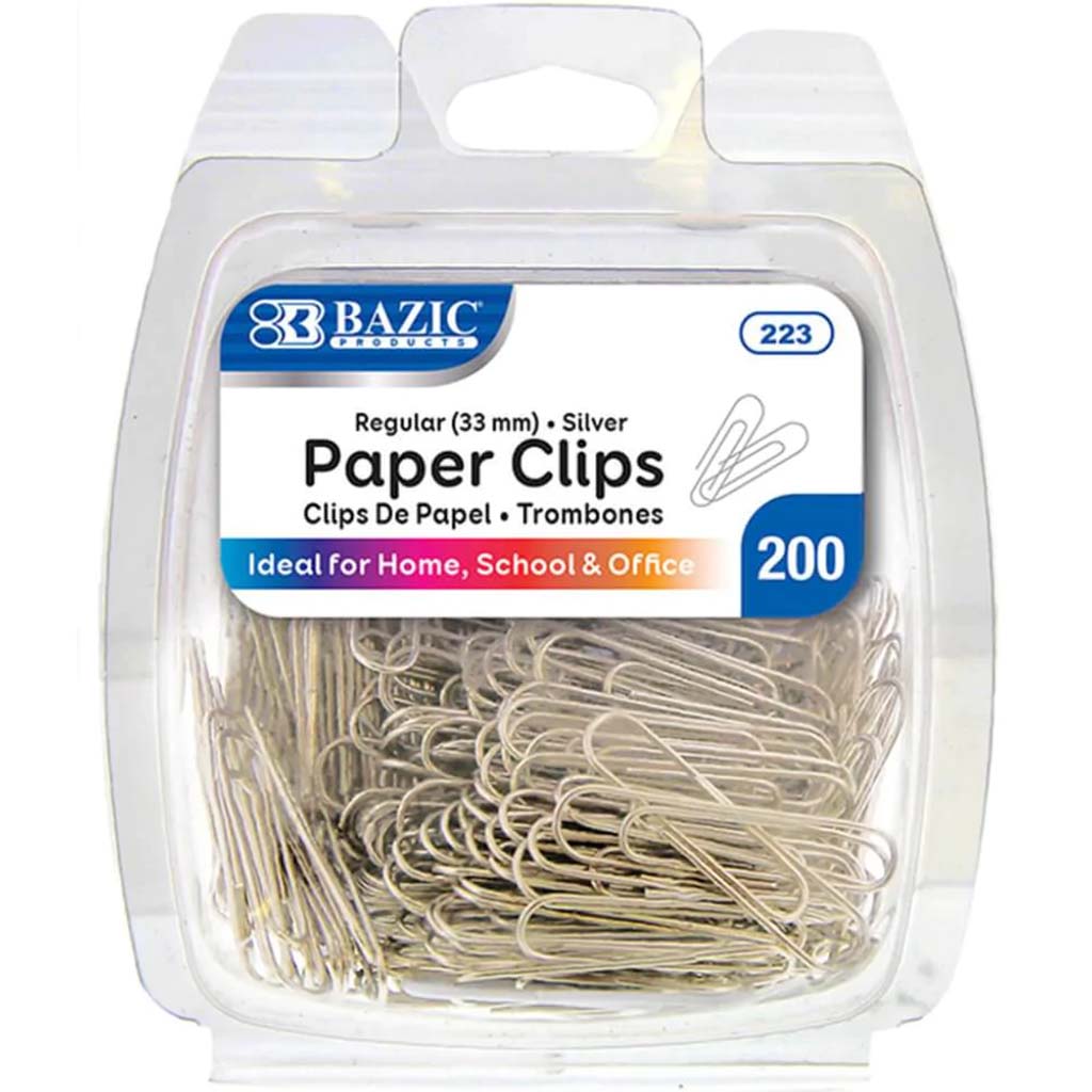 Paper Clip Silver 33mm 