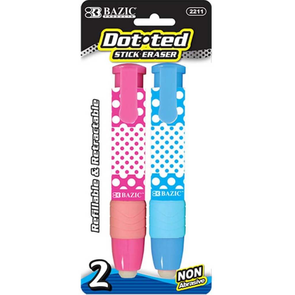 Retractable Stick Erasers 