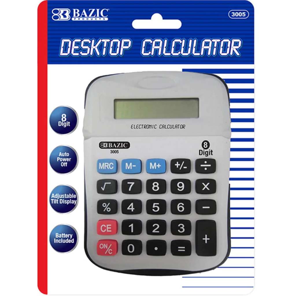 8 Digit Desktop Calculator 