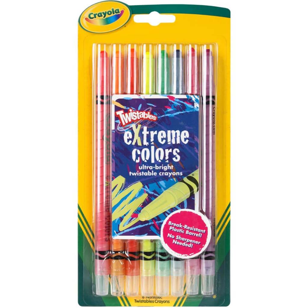 Twistables Crayons, 8 Count