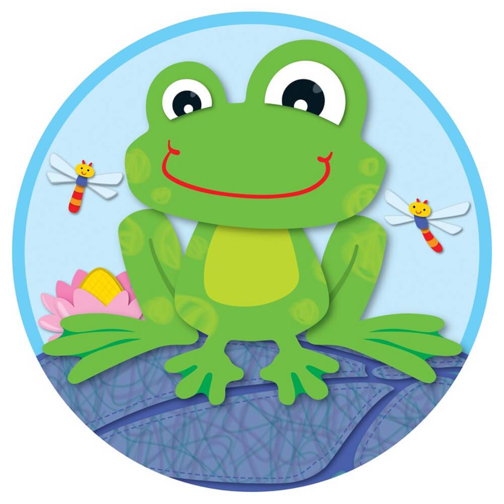 Funky Frog Two Sided Decoration 