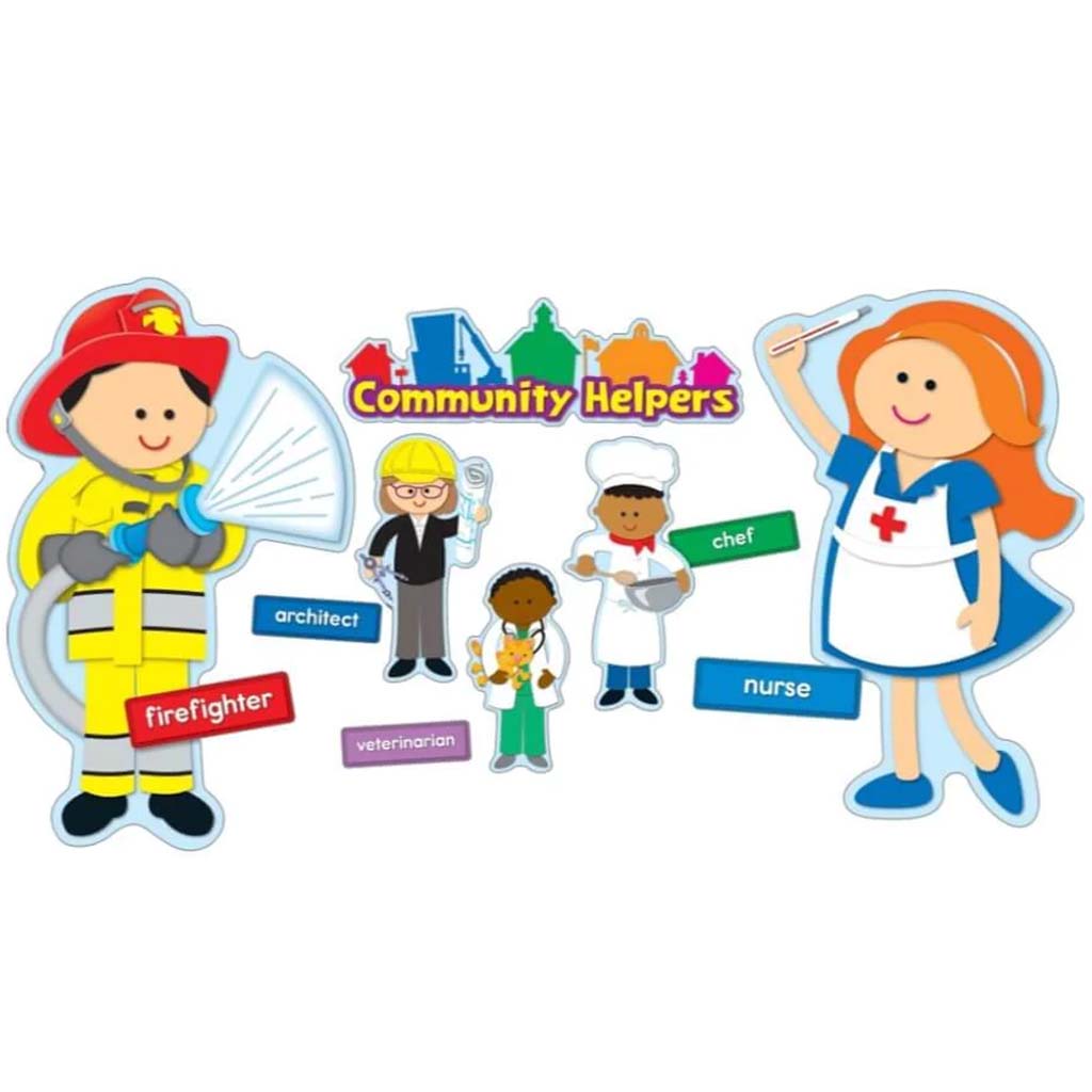 Community Helpers Bulletin Board Set 