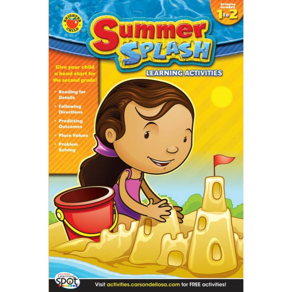 Summer Splash Learning Activities Workbook Grade 1-2 