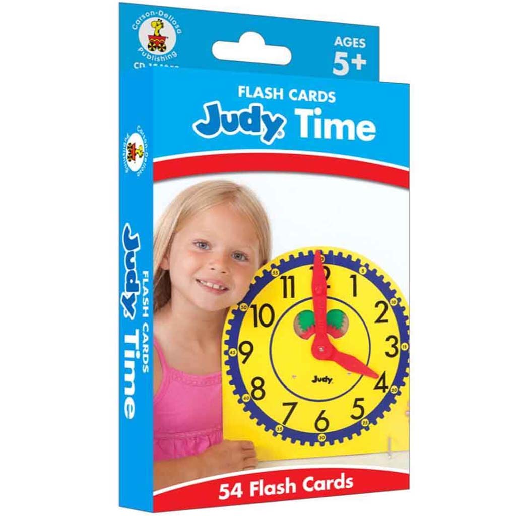 Judy Time Flash Cards Clock 