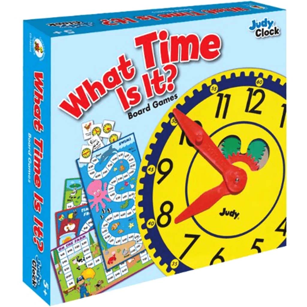 Grades K-3 What Time Is It Board Game