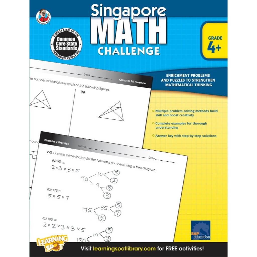 Singapore Math Challenge Grade 4 