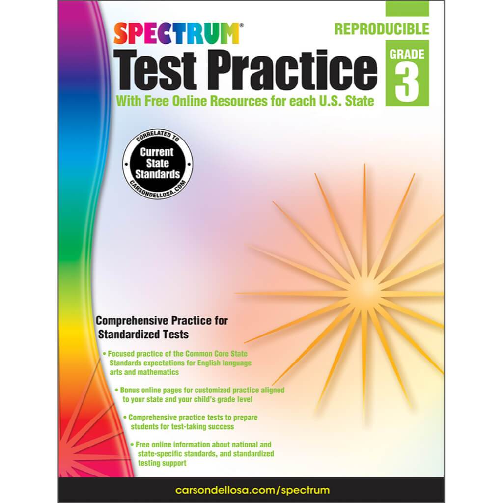 Spectrum Test Practice Workbook Grade 3 