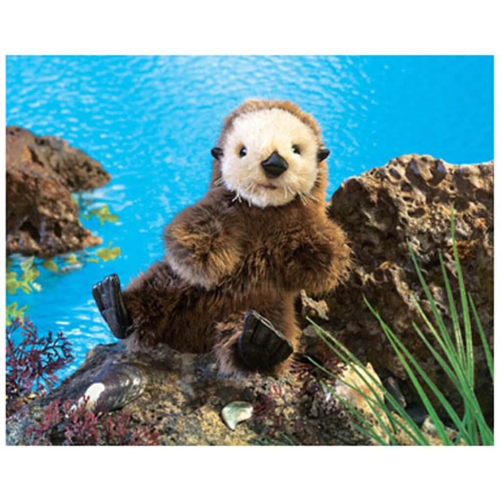 Baby Sea Otter Puppet 