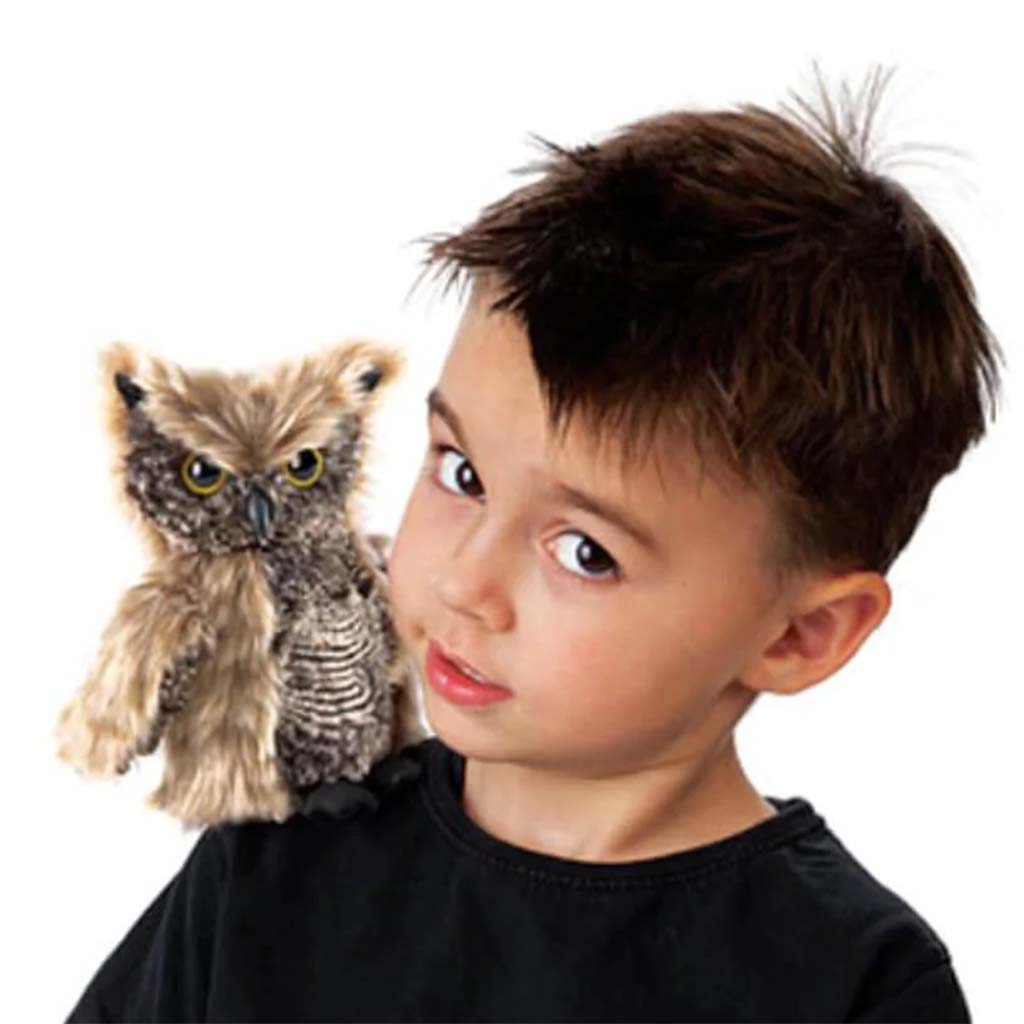 Screech Owl Puppet 