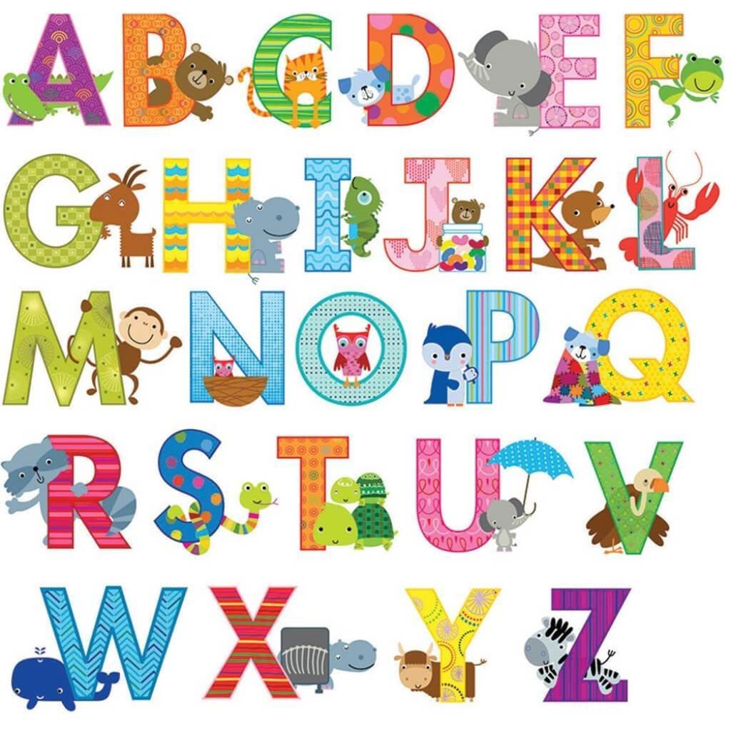 Animal Alphabet Stickers 