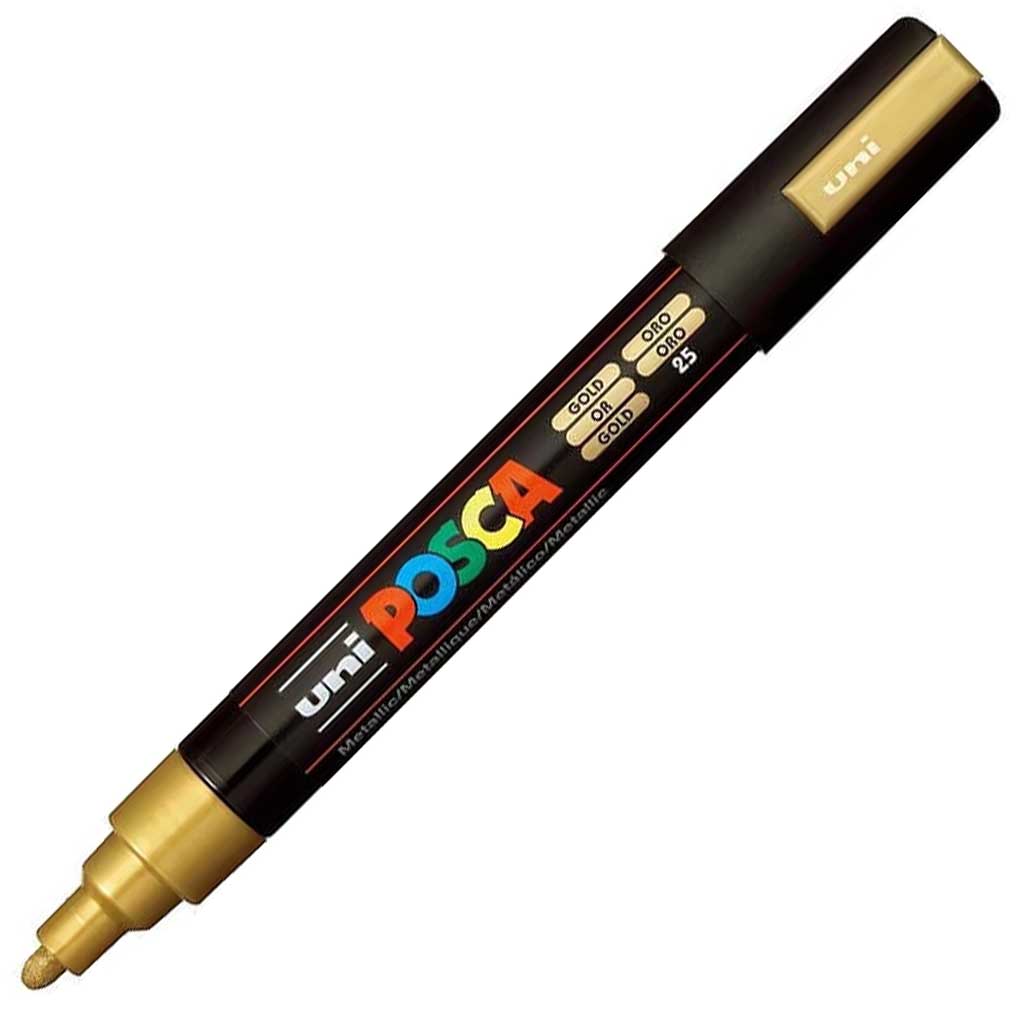 Posca Marker Pen 2.5mm Medium Gold