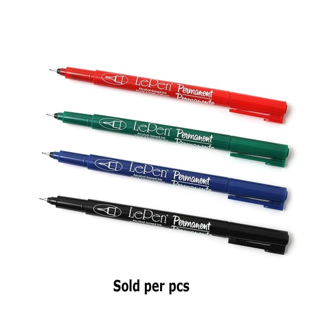 LE PEN PERMANENT EXTRA FINE POINT MARKER