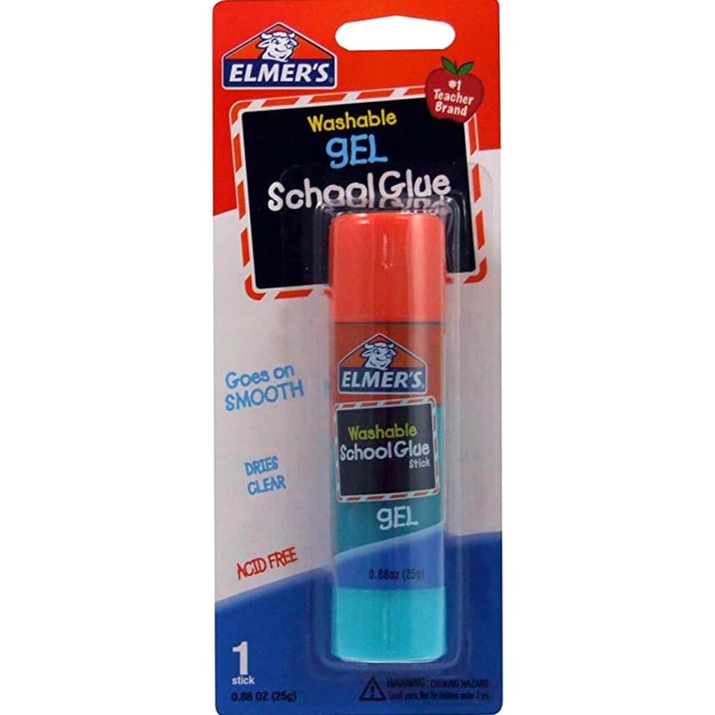 GEL SCHOOL GLUE STICK 25G 