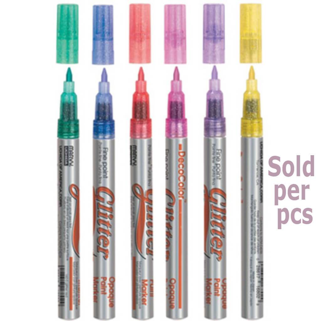 Glitter Paint Marker Fine Point