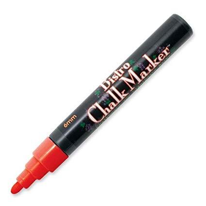 Bistro Chalk Marker Broad Bulk Red