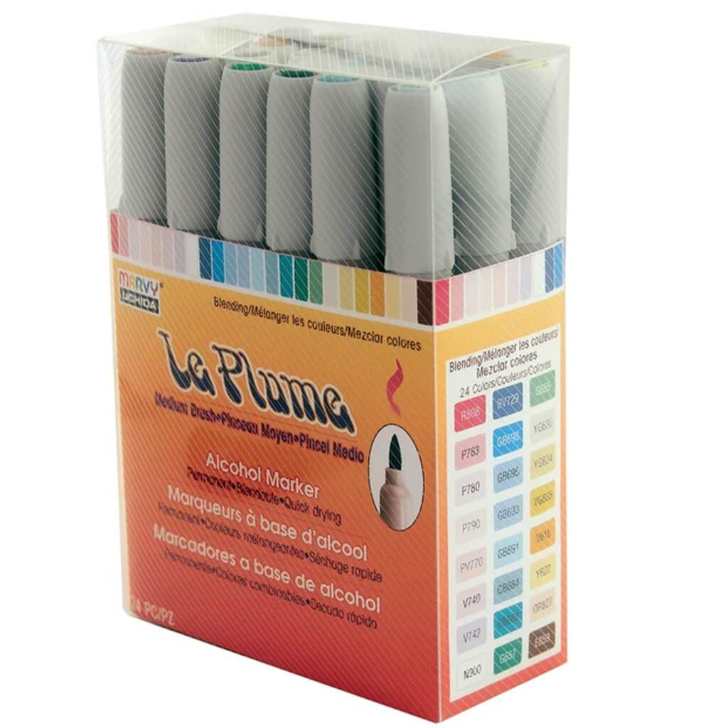 Le Plume Permanent Alcohol Based Ink Pen Garden Set