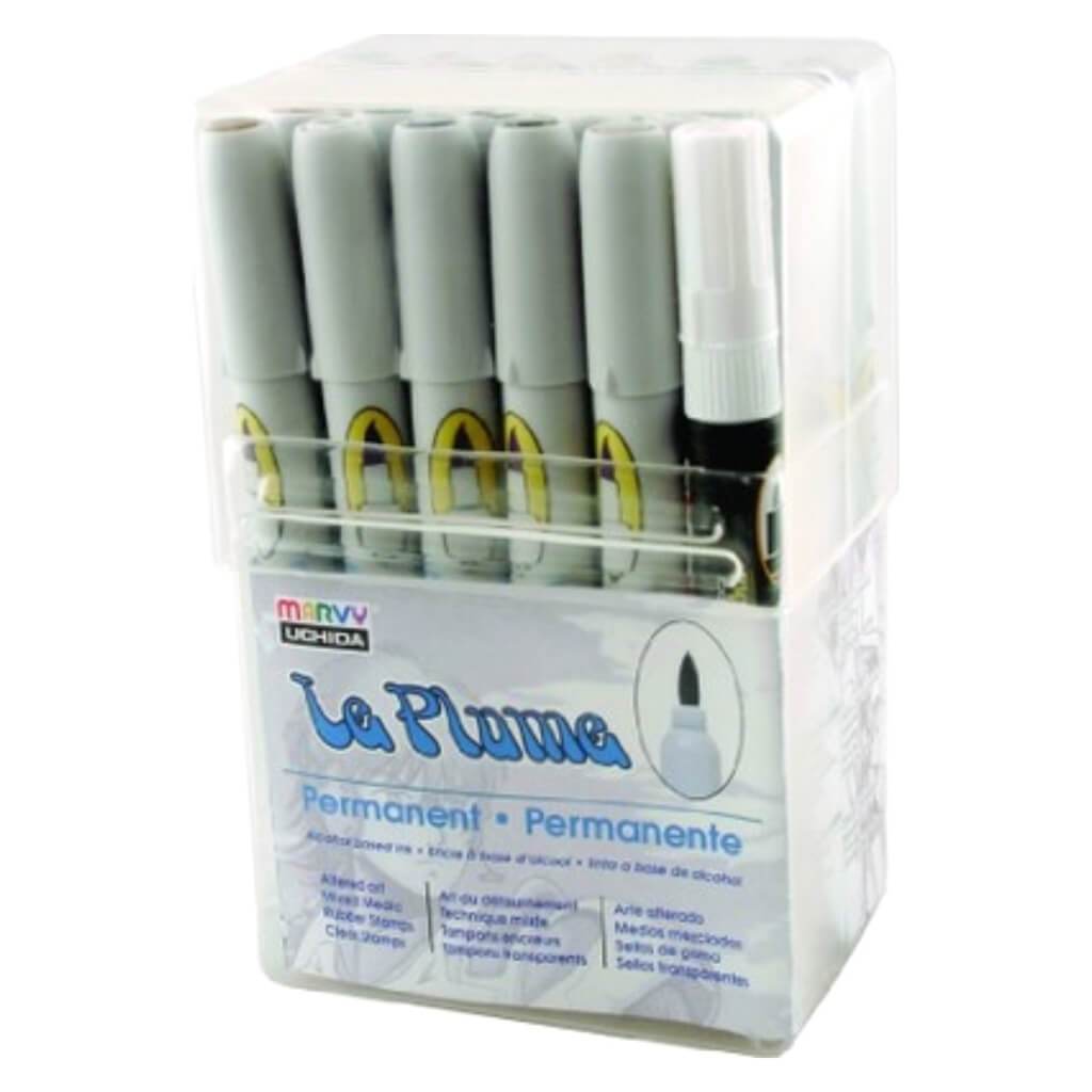 Le Plume Permanent Alcohol Based Ink Pen Set