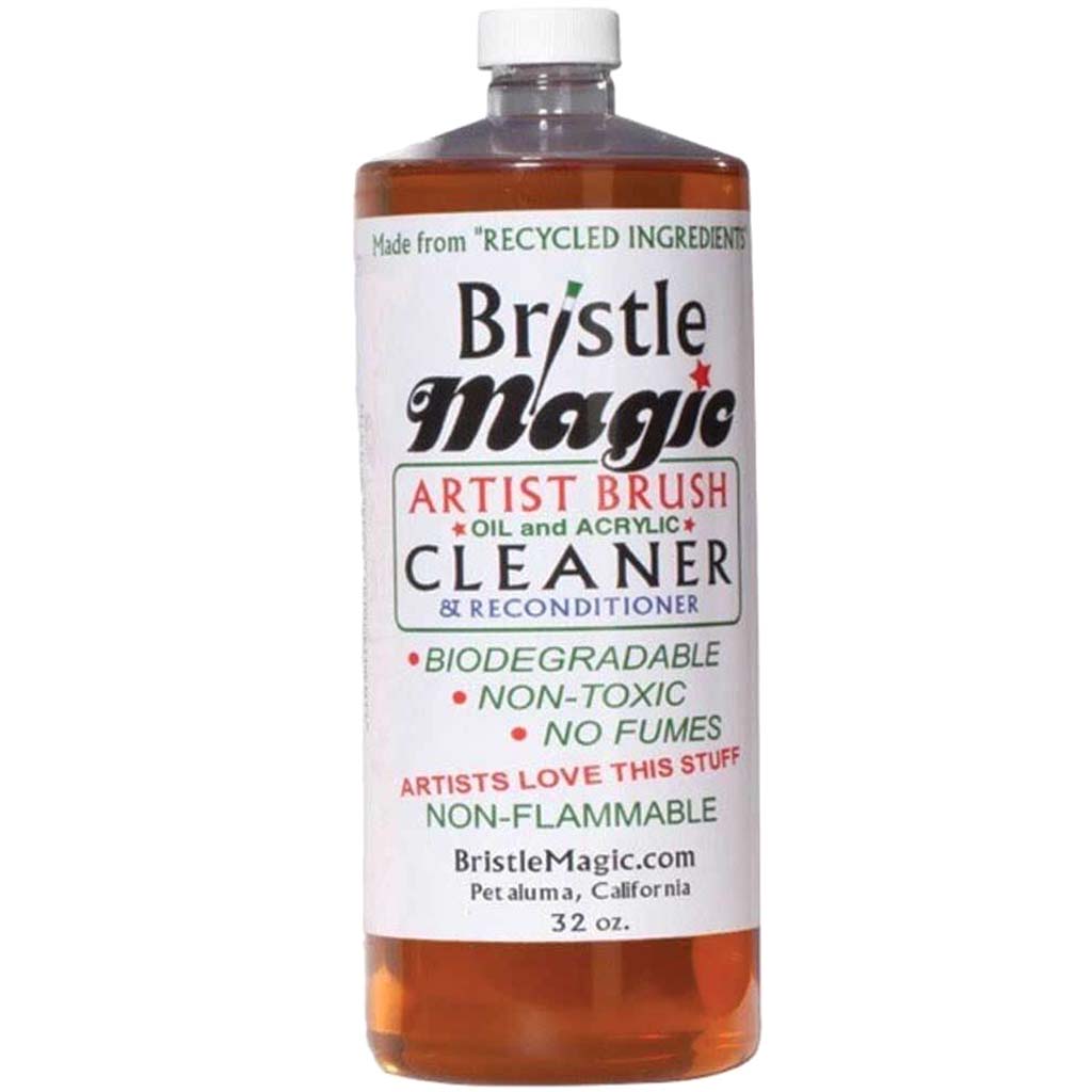 Bristle Magic Paint Brush Cleaner Bottle 4oz