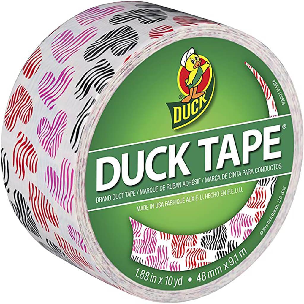 Duct Tape 1.88in x 10yd Wild Hearts