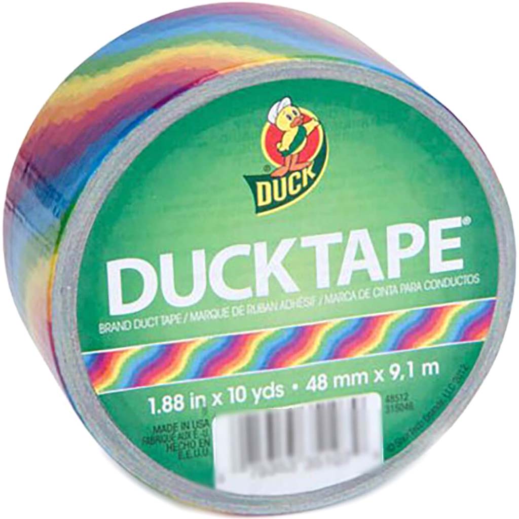 Duct Tape 1.88in x 10yd Rainbow