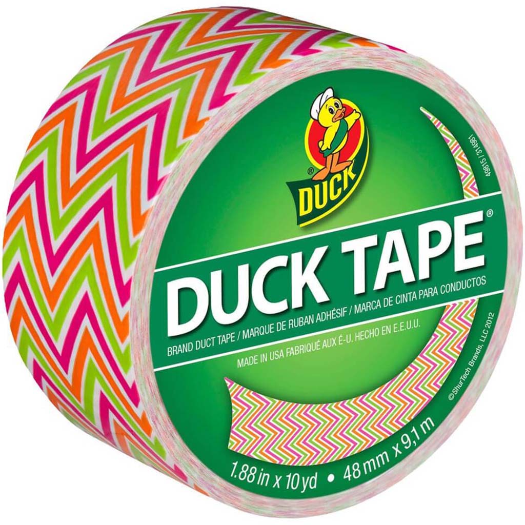 Duct Tape 1.88in x 10yd Zig Zag