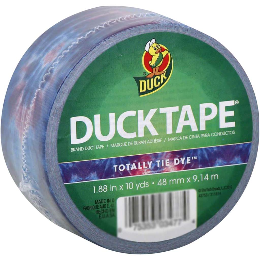 Duck Tape 1.88in x 10yd Blue Tie Dye