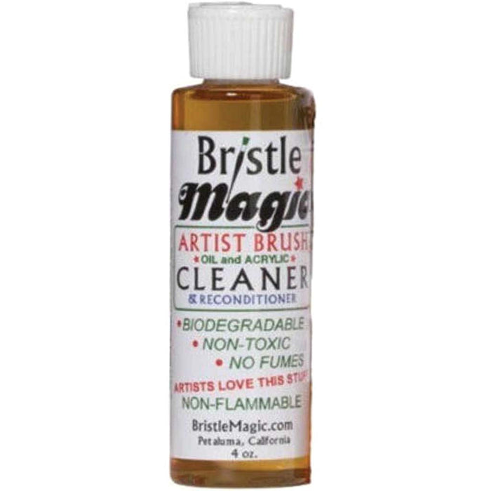 Bristle Magic Paint Brush Cleaner Bottle 4oz