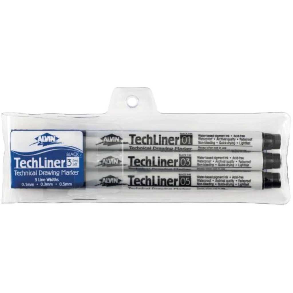 Technical Drawing Marker 3pieces Set