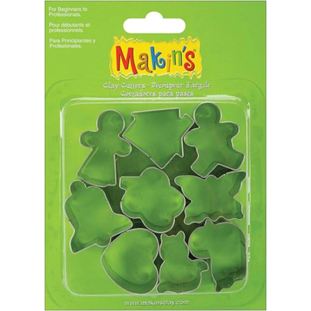 Makin's Clay Cutters 9/Pkg Everyday