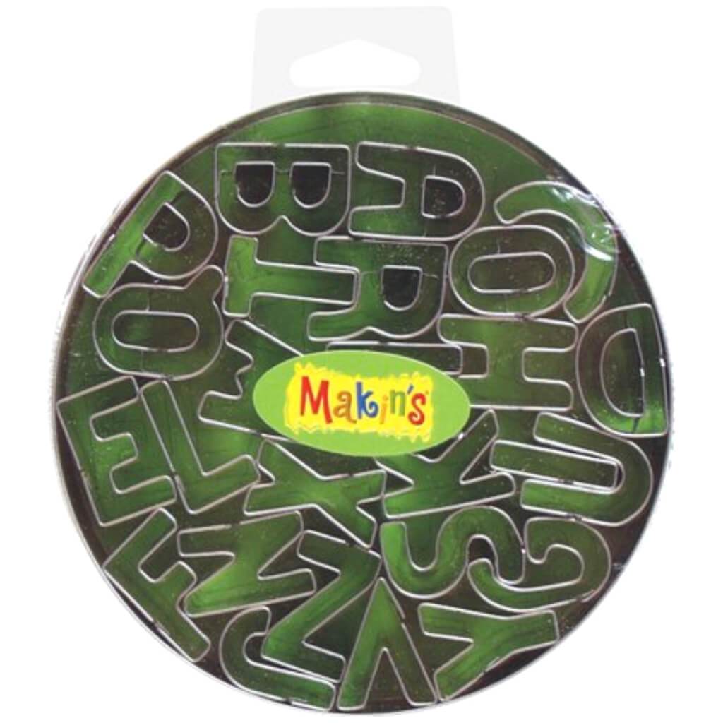 Makin's Clay Cutters 9/Pkg Alphabet