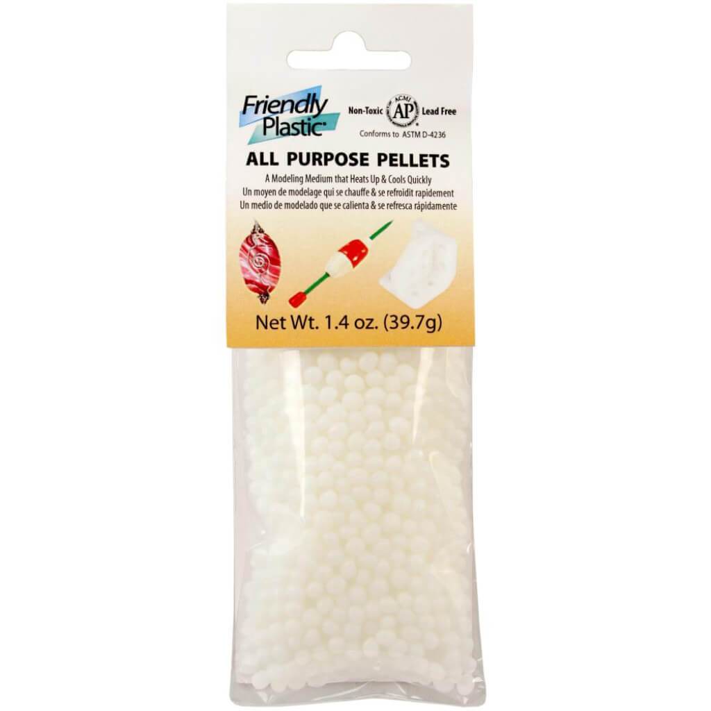 Friendly Plastic Pellets 1.4oz Ivory