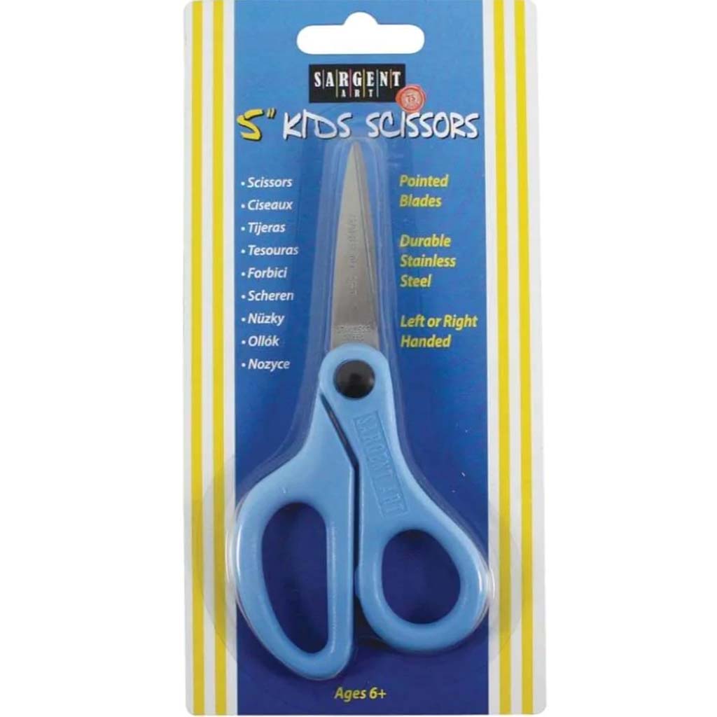 Childs Safety Scissors 5in Pointed Tip