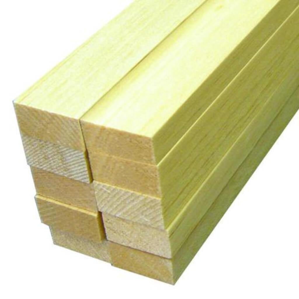 BALSA WOOD 1/2 X 1 X 36 