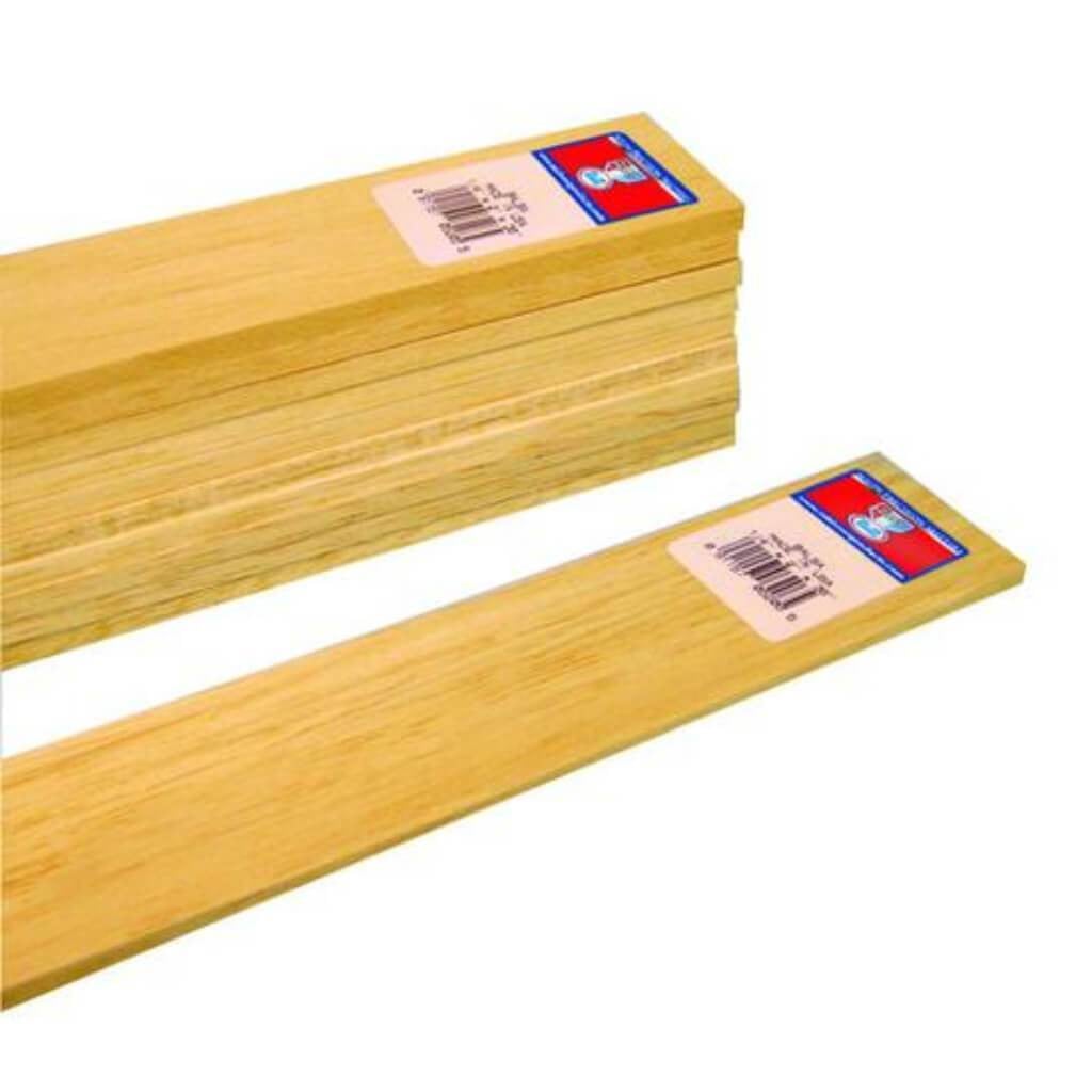 BALSA WOOD 1/4 X 2 X 36 