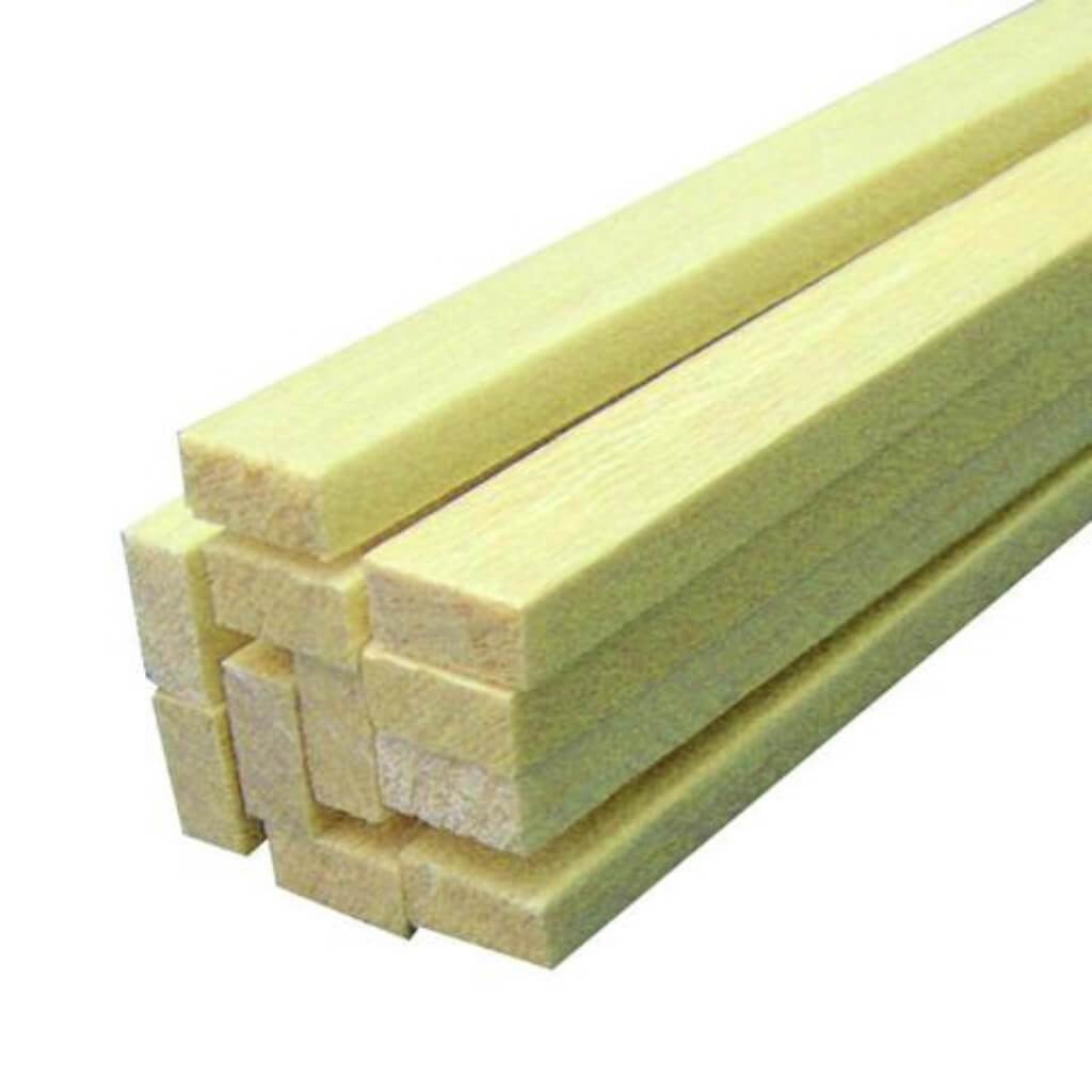 BALSA WOOD 1/4 X 1/2 X 36 