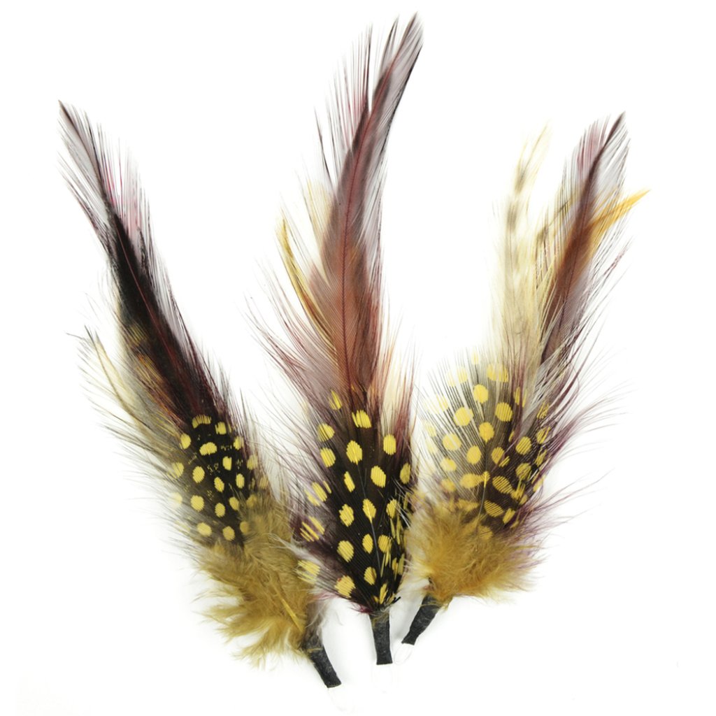 Feather Pick W/ Nylon Loop Gol D Merlot 