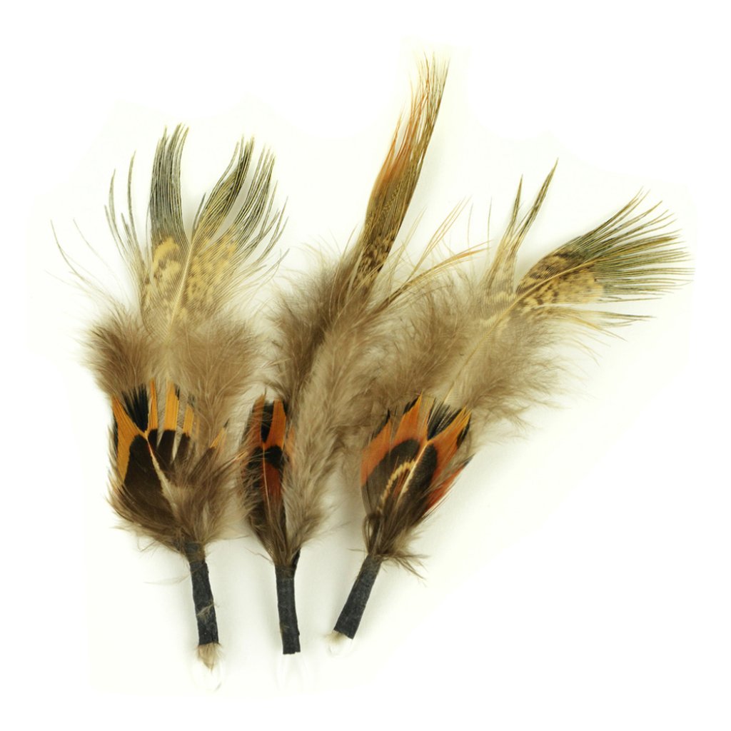 Feather Pick Brown 3.5in 