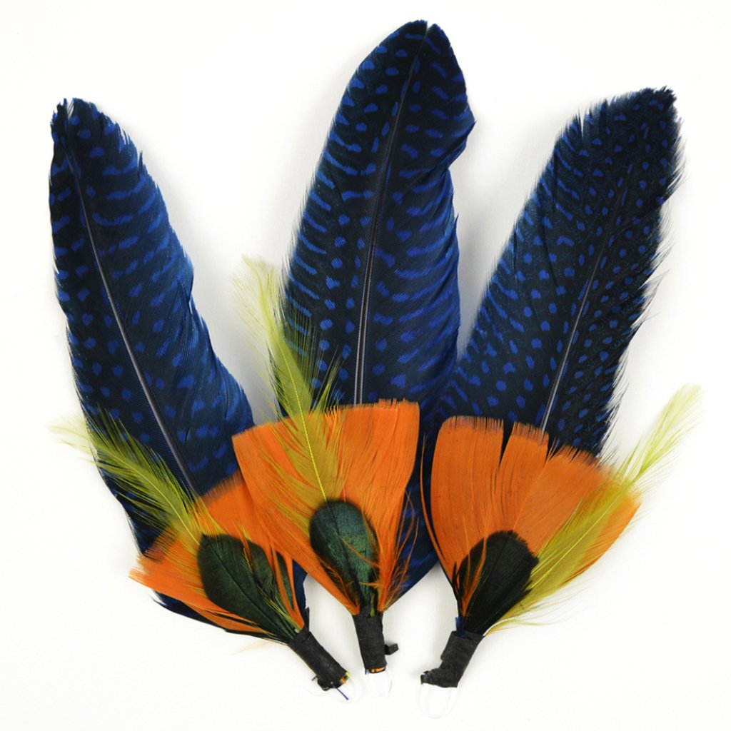 Feather Pick 5.5in Sienna/Blue/Olive 