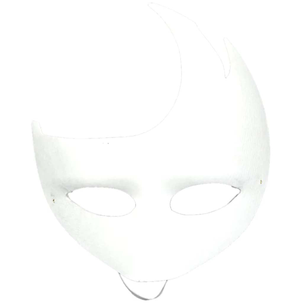 Paper Mask White 7in 