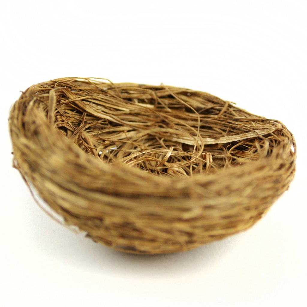 Artificial Wild Grass Nest 3.2 5in Natural 