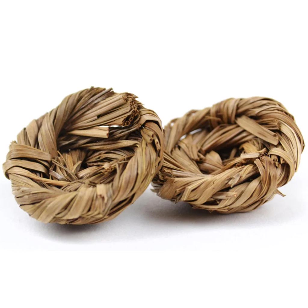 Artificial Wild Grass Nest 1.5 in Natural 